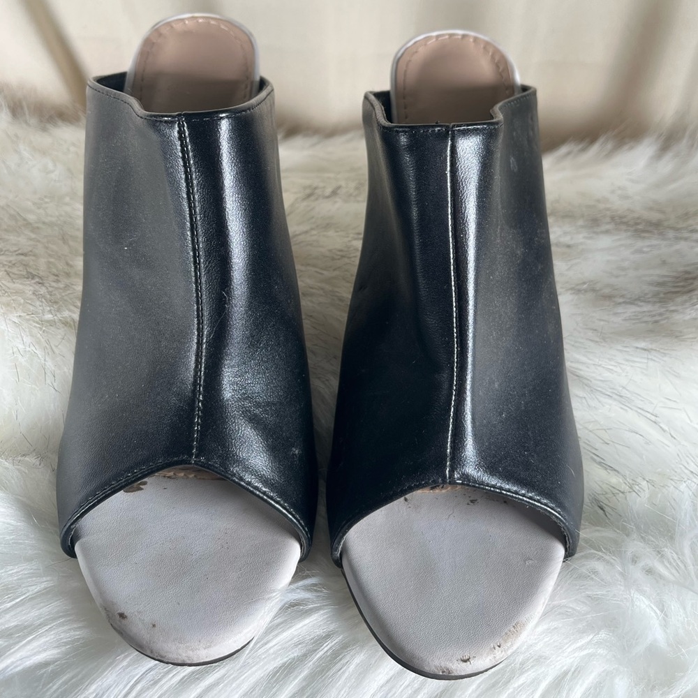 Elegant Black Open-Toe Women's Shoes - Picture 3 of 5